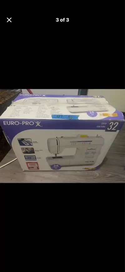 Euro-Pro Sewing Machine, View more