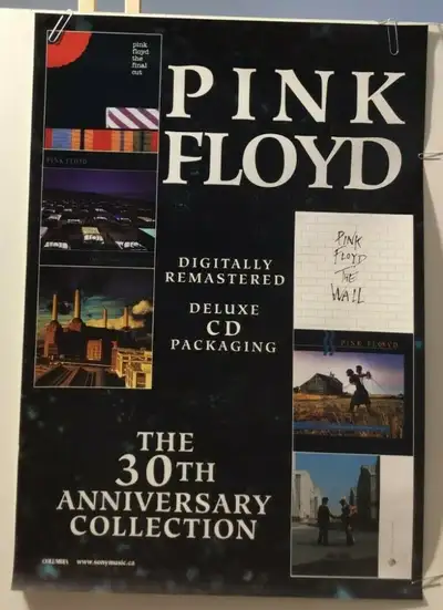 Pink Floyd-30th Anniversary Collection- Sony Promo Poster-2003?, View more