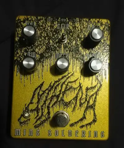 Ming Soldering Athena Preamp/Overdrive Guitar Pedal, View more