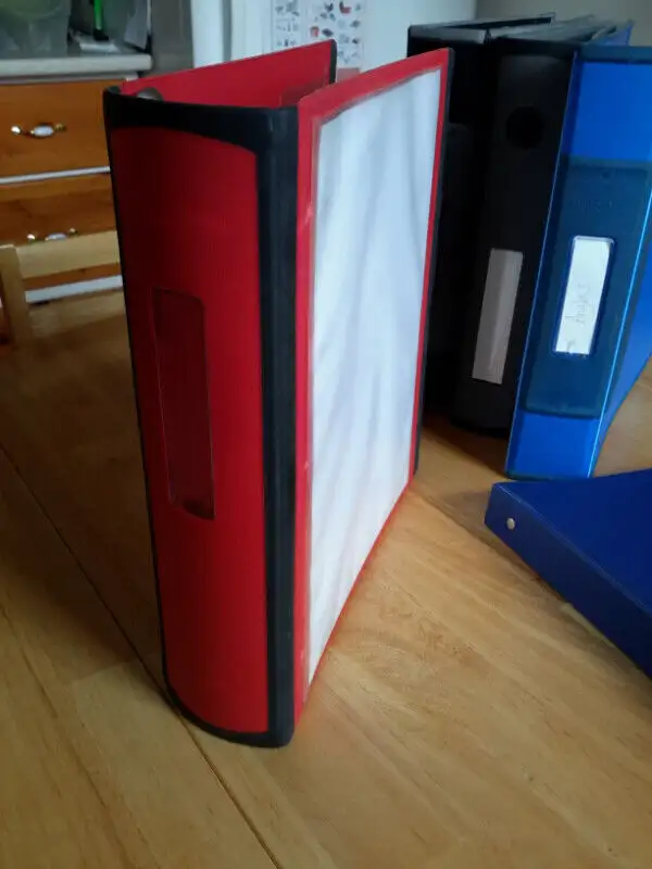 Lot 6 cartables classeur binders 1" 1.5" 2" (3 anneaux) bon état in Storage & Organization in City of Montréal - Image 2