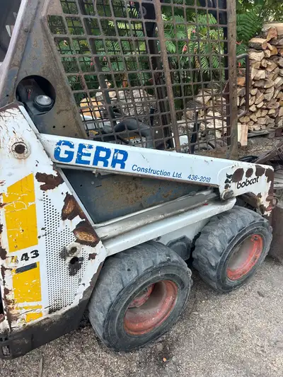 Selling super clean bobcat 443. Have forks and augers for it. All pins and bushing are new. 8500 com...