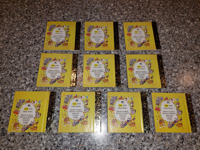 Bundle of 10 Little Little Golden Books (miniature) in Children & Young Adult in Markham / York Region - Image 2