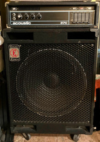 Acoustic 370 Bass Amp with David Eden D118 XL Cabinet