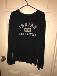INDIAN MOTORCYCLE VINTAGE SWEATER!VERY RARE!ASKING$70obo