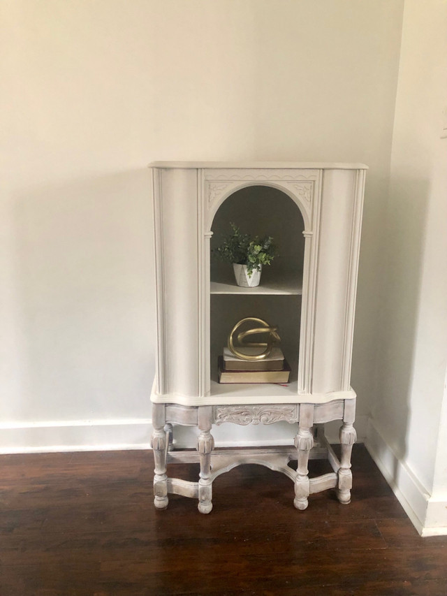 Solid wood antique cabinet  in Hutches & Display Cabinets in Bedford