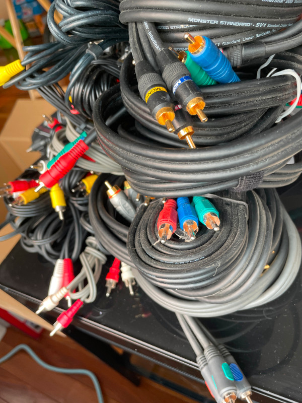 Coax AV RJ11 S-Video Phone Cables $1 each in General Electronics in Strathcona County - Image 4