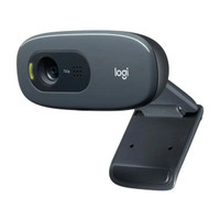 Logitech C270 HD Webcam with noise-reducing mics for video calls