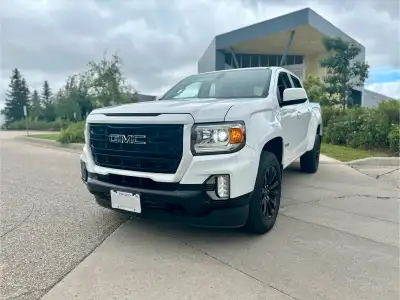 Super clean truck, runs awesome. 4WD, V6 power, and that sharp Elevation blacked-out look. Roomy Cre...