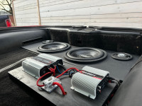 Car Subwoofer / Amplifer installation