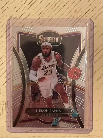 LeBron James 2019-20 Panini Select Premier Level #173 LA LAKERS, View more