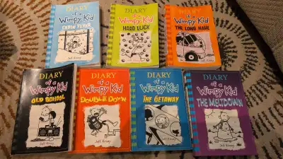 7 Diary of a Wimpy Kid Books, View more
