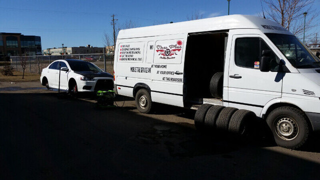 TIRES CHANGE, BALANCE,REPAIR MOBILE SERVICES AT YOUR PLACE in Repairs & Maintenance in Edmonton - Image 2