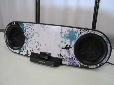 Powerful Sony Speaker Dock with Bluetooth adapter, View more