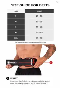 XXL IRONBULL Strength - 6” Velcro Lifting Belt - Weight Lifting