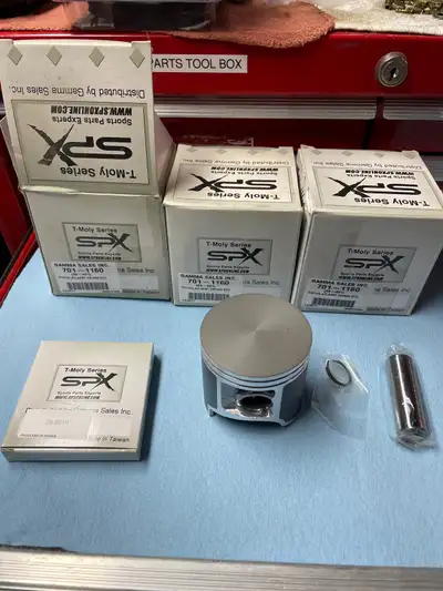 Arctic Cat ZRT 600 pistons new . $70.00 each . Text or email 613-207-0289 . Thanks