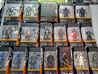 Star Wars Black Series The Mandalorian 6 inch Figure Lot, View more