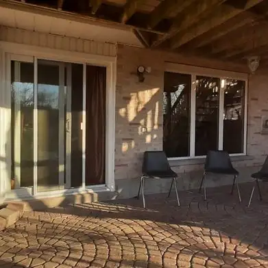 Separate entrance walkout basement with a large window, and bright sunlight. Rent $1550 per month, a...