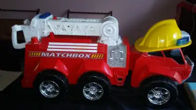 Matchbox Hero Hauler Large Fire Truck - 28"x10"x14", View more