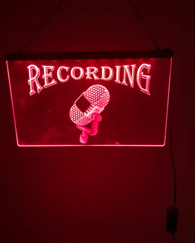Recording Studio Light, View more
