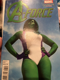 Marvel’s She Hulk Cosplay Variant A-Force #1 Comic NM