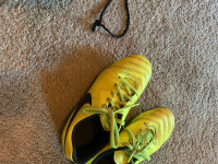 Soccer cleats and gear