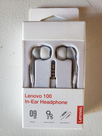 Lenovo 100 In-Ear Headphones