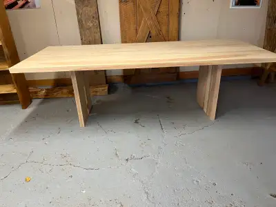 Ash Wood Dining Table from our Showroom, View more