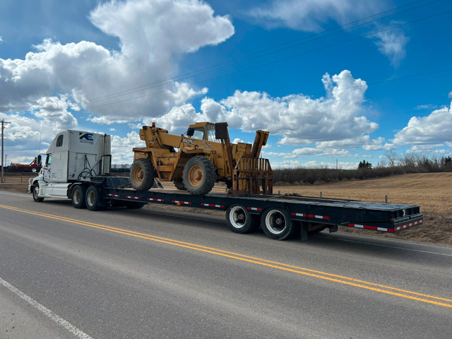 Truck and trailer with hydraulic ramp and winch for Hire! in Cars & Trucks in Calgary - Image 4