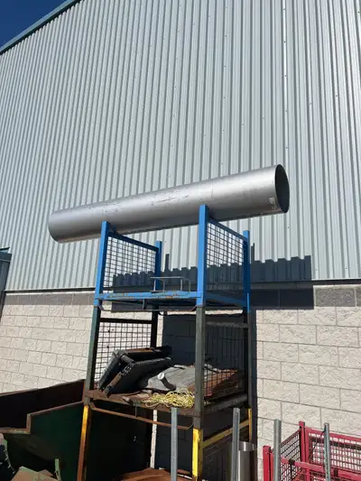 18” stainless tube, View more