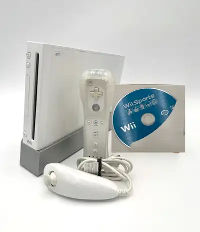 Nintendo Wii Console + WII SPORTS Starter Bundle, View more