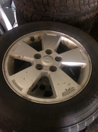16” aluminum wheels