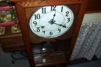 Turn Of The Century Factory Time Clock Now A Home Piece