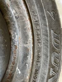 Set of 4 tire rims