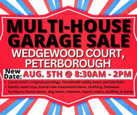 It’s TODAY! Multi-House Garage Sale!