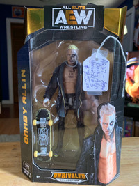 Darby Allin AEW Figure Unrivalved 3 WWE Wrestling Booth 276