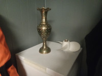 20 inch Solid Brass umbrella vase