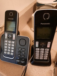 Panasonic home phone 2 sets . Answering machine model KX - TGD39