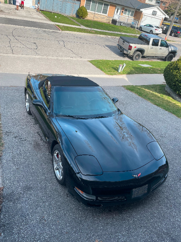 2001 triple black corvette convertible . $26,500.00 obo. in Cars & Trucks in City of Toronto - Image 3