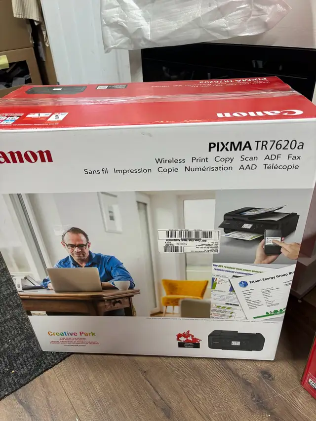 Canon PIXMA TR7620a Wireless All-In-One Inkjet Printer in Printers, Scanners & Fax in Cambridge - Image 8