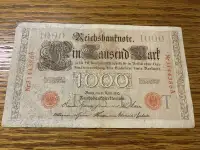 Germany currency $1000