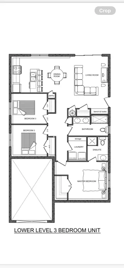 3 bedroom Lower level walk-out in Rockland