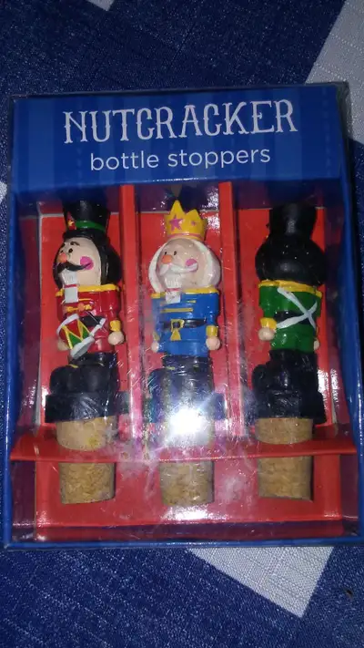 Nutcracker Bottle Stoppers (New), View more