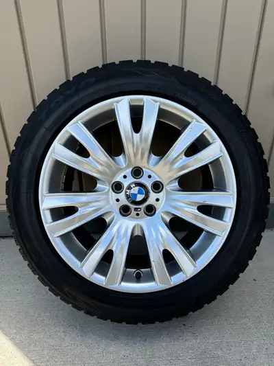 BMW X5M OEM wheel package staggered setup with Toyo GSi-5 winter tires, & TPMS. + Ceramic coated Fro...