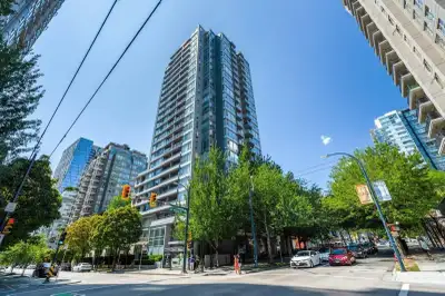 Miro Building, Bright & Semi Furnished 1 Bed + 1 Office Condo, Yaletown, Steps away from Granvill &...