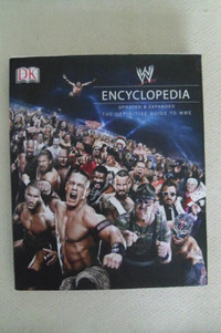 The Definitive Guide To WWE-Encyclopedia Hardcover Book.