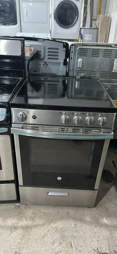 Ge 24" inch stainless steel apartment size stove, View more