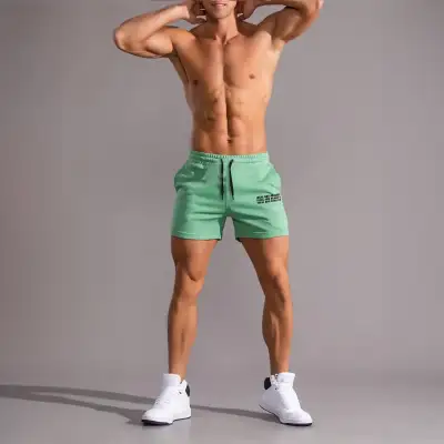 Letter Print Comfy Shorts, Men’s Casual Short, View more