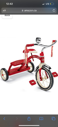 Radio Flyer Classic Dual Deck Tricycle