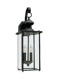 NEW Two-Light Jamestowne Outdoor Wall Fixture Seagull 8468-12