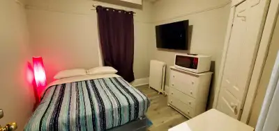 ★★★Fully Furnished Rooms for Rent in Downtown Toronto. No lease★